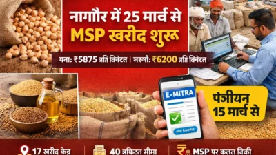 नागौर के 17 केंद्रों पर 25 मार्च से चना-सरसों खरीद, पंजीयन 15 मार्च से शुरू